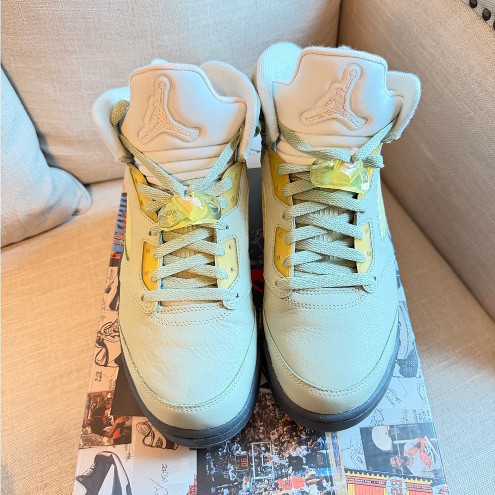 Jordan 5 Retro - Jade Horizon with box - Authentic - Picture 2 of 10